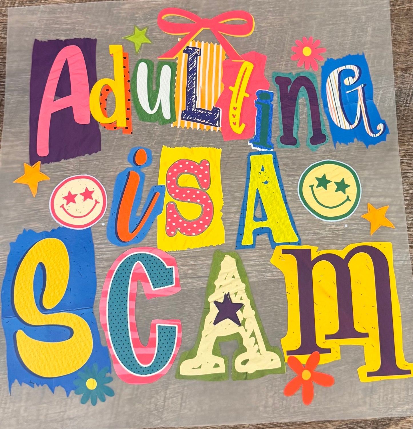 Adulting is a scam