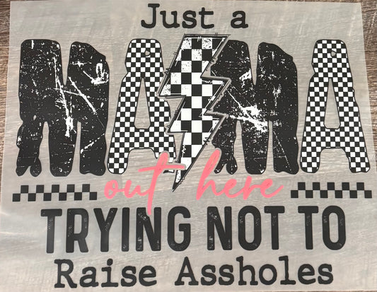 Just a mama trying not to raise A holes