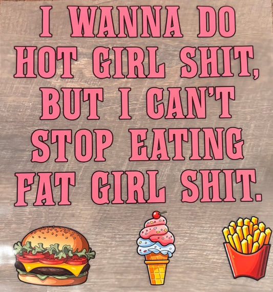 Hot girl , Fat girl