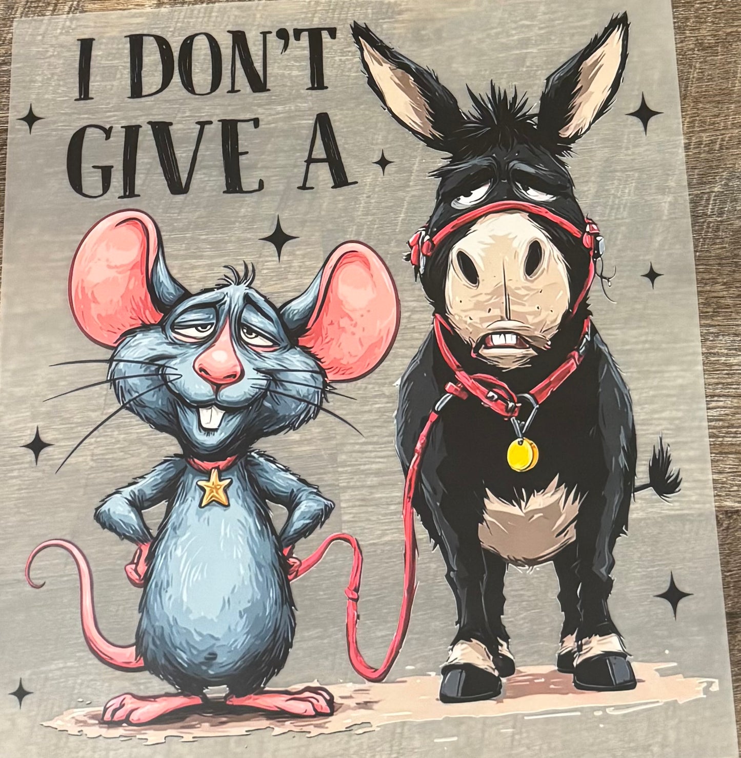 I don’t give a rats A